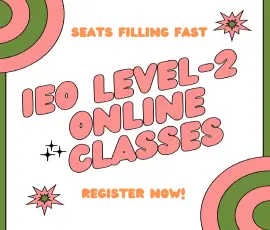 ieo-level-2 online classes